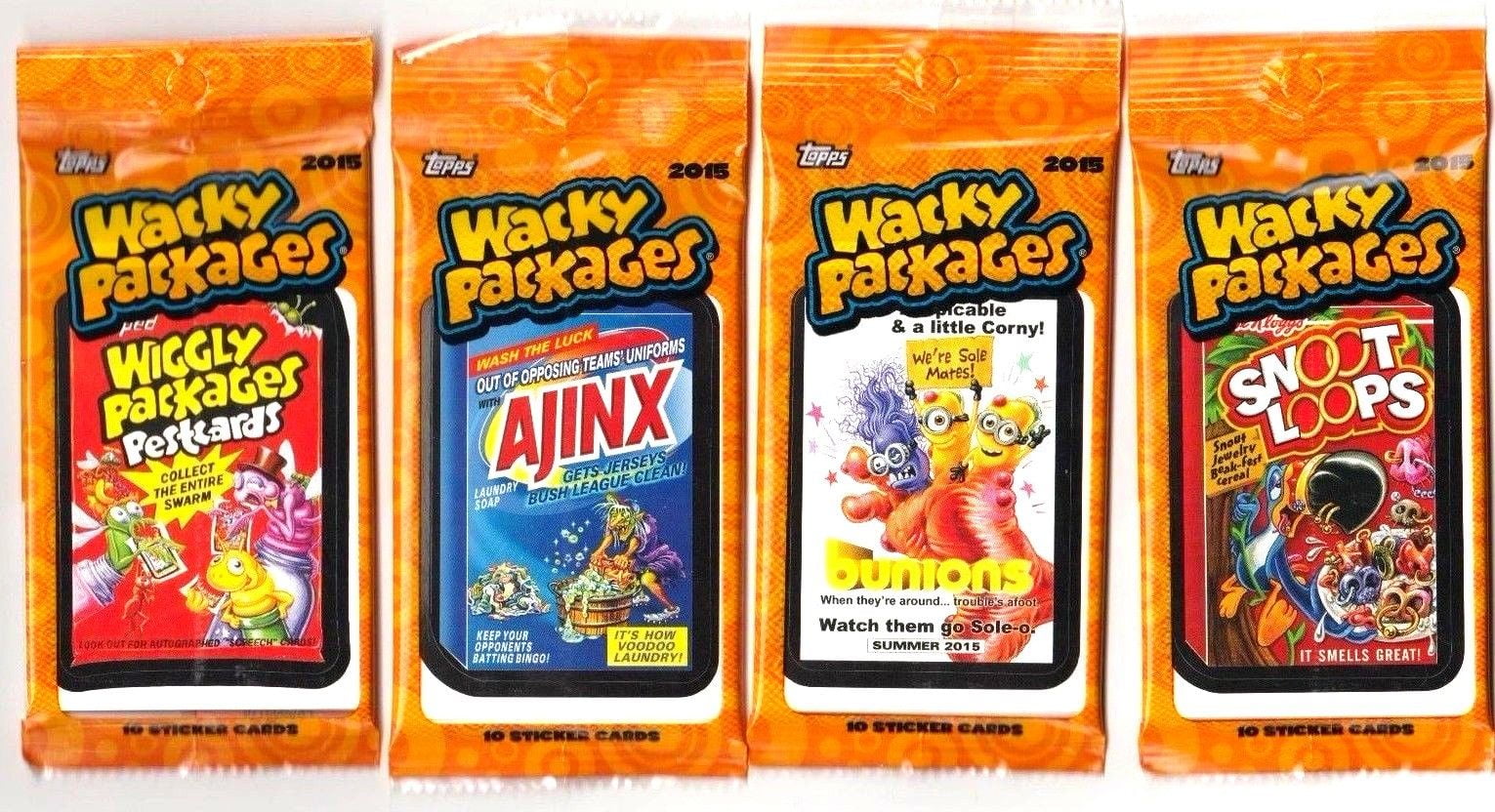 2015 WACKY PACKAGES SERIES 1 VARIATION INSERTS *PICK-A-SINGLE* #'S 56-110 NM 