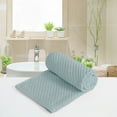 thumbnail image 2 of Unique Bargains 2-Pack 100% Cotton Absorbent Quick Dry Face Towels Blue, 2 of 8