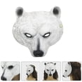 thumbnail image 2 of Adorable Máscara de Oso Blanco Simulada Máscara de Oso Blanco Realista Máscara de Fiesta de Carnaval Mascarada Prop Máscara de Oso para Adultos Mascarada Máscara de Cosplay, 2 of 7
