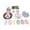 A, variant on 12Pcs Easter Tiered Tray Ornament Set Decorative Wooden Signs Spring Rustic Home Decoration for Kitchen Counter Mantelpiece Festive Holiday Display