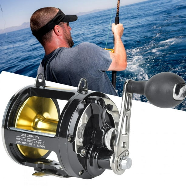 Filfeel Portable Fishing Reel, Fishing Reel Baitcasting Fishing Reel  High-Strength Carbon Fiber Sea Fishing Wheel Reel For Salmon/Steelhead 
