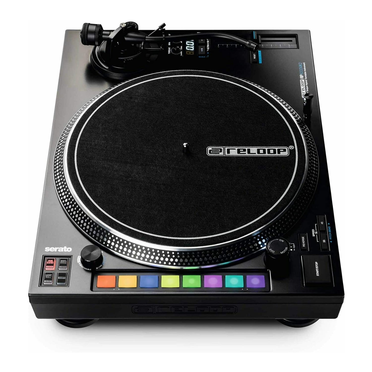 Reloop RP-8000 MK2 Advanced Hybrid Torque Turntable w/ MIDI