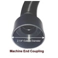 thumbnail image 4 of Manguera de Aspiradora Maresh Products Negro Resistente 6 Pies Compatible con Shop Vac y Ridgid, 4 of 4