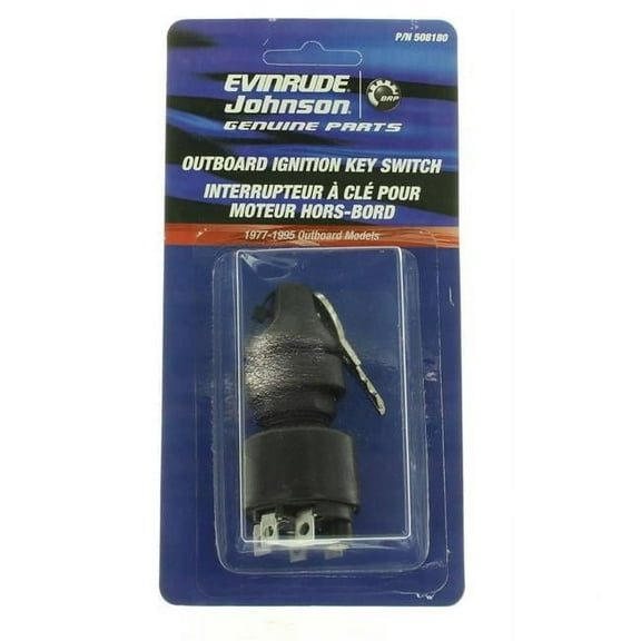 OEM Evinrude Johnson BRP Ignition Switch 77 Series (1977-1995) - 508180