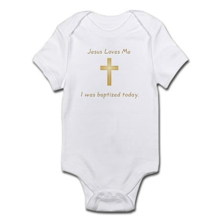 

CafePress - Baptism Gift Infant Bodysuit - Baby Light Bodysuit