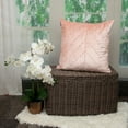 thumbnail image 3 of Parkland Collection Tobyn Transitional Quilted Pink Throw Pillow, 3 of 7