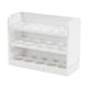 thumbnail image 2 of Caja de almacenamiento de 3 capas, contenedor de refrigerador, bandeja de cocina, para frutas y verduras, fácil de limpiar, diseño plegable, metal resistente, ideal para cocina, para hogar, 2 of 9