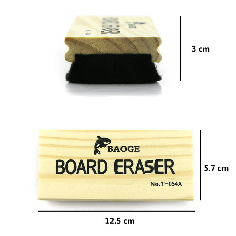 Imagination Generation TSBT-001 Chalk and Dry Erase Board Black Felt Eraser