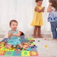 thumbnail image 2 of ZheElen 36 Pieces Play Mat Floor Puzzle Handily Assemble Learning Tool Alphabet Letter Number Patterns Interlock Pad Education Supplies, 2 of 9