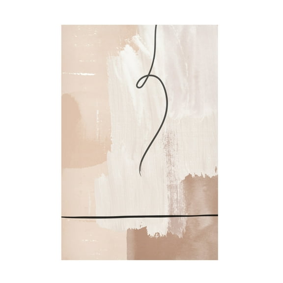 Trademark Fine Art Sally Ann Moss Creamy 3 Canvas Wall Art