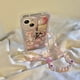 thumbnail image 1 of Sanrio Kuromi Hello Kitty, funda de teléfono con pulsera de lujo para iPhone 14, 13, 12, 11 Pro Max, carcasa de TPU suave a prueba de golpes, regalo para niñas Y2K Fivean unisex, 1 of 2