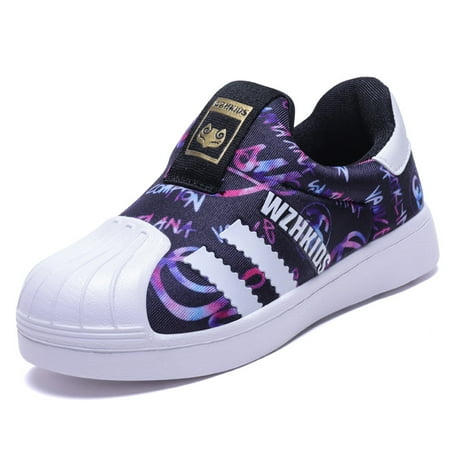

Toyella New Soft Shell-toe Children s Board Shoes For Boys Black color 22