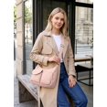 thumbnail image 5 of LAVA Crossbody Bag for Women Large Capacity Shoulder Bags Waterproof Lightweight Nylon Handbag (Pink), 5 of 8