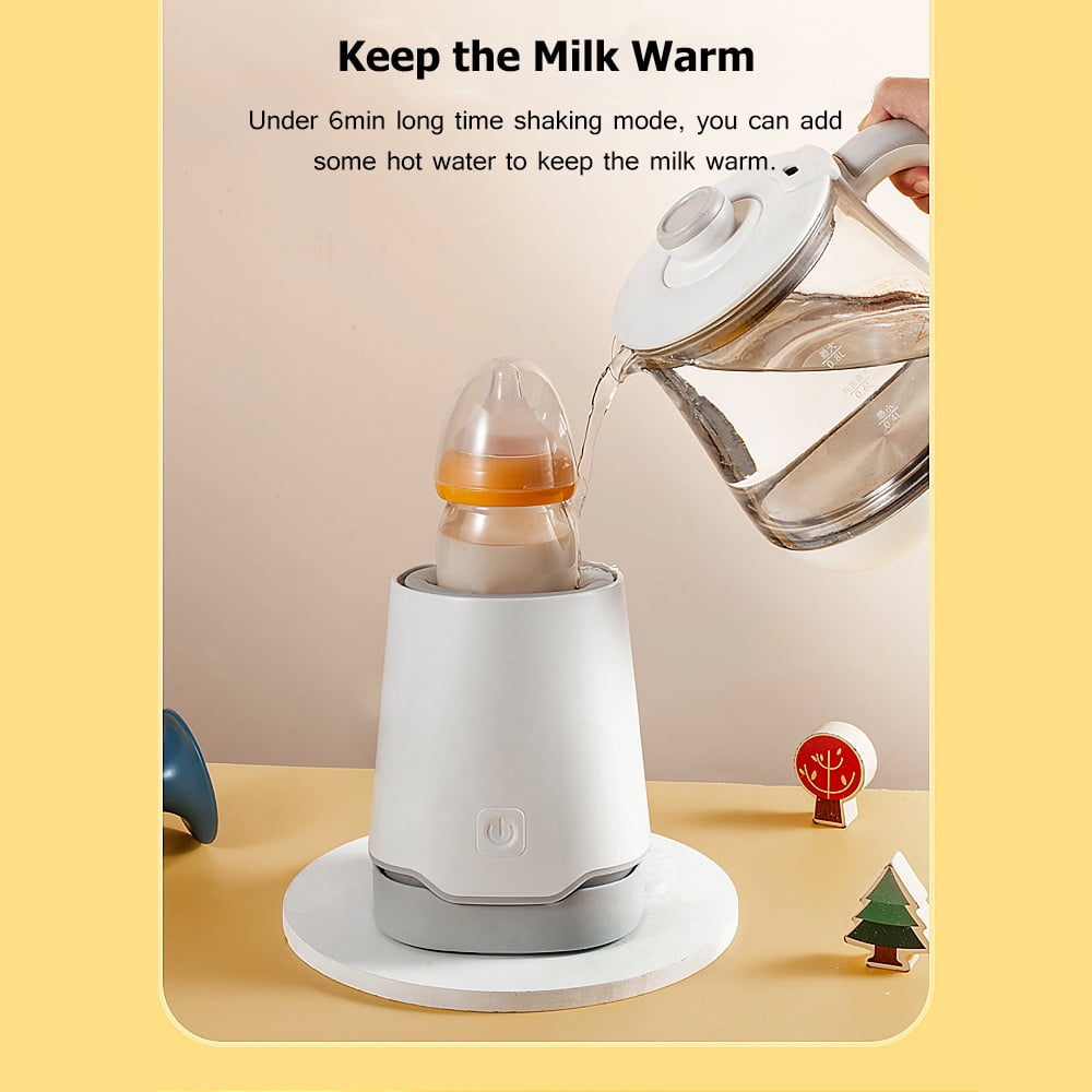 Baby Bottle Shaker Rechargeable Milk Blender Shake Machine Warmer