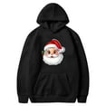 thumbnail image 5 of YOIAVAIOY Women Christmas hoodie Sweatshirt Funny Wine Glass Print Hoodies Drawstring Flap Pocket Pullover Sweatshirts Winter Casual Holiday Hoody Tops, 5 of 5