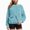 R645-Sky Blue, variant on NOLDARES Women Pet Carrier Sweatshirt Puppy Kitten Holding Hoodies Long Sleeve Pouch Tops,Black,S