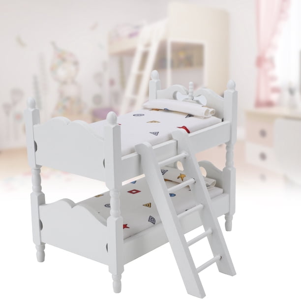 Litera en miniatura Jadeshay para casa de muñecas 1:12 de madera