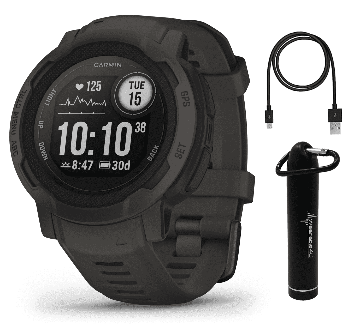 Garmin Instinct 2 Camo Edition GPS Rugged Outdoor Smartwatch with Multi-GNSS Support and Wearable4U Power Bundle - Walmart.com Garmin Instinct 2 Camo Edition GPS Rugged Outdoor Smartwatch with Multi-GNSS Support and Wearable4U Power Bundle - Walmart.com