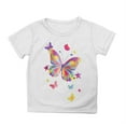 thumbnail image 4 of Frwgonr Big Girls T-shirts Short Sleeve Shirts for Girls Kids T-Shirts Tees Summer Tops 1-13 Years, White, 4 of 4