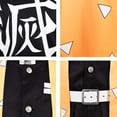 thumbnail image 4 of Cosplay Life Demon Slayer Zenitsu Agatsuma Kimono Cosplay Costume Japanese Anime Himetsu No Yaiba Outfit, 4 of 6