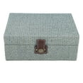 thumbnail image 1 of Wooden Jewelry Box, L Button Lock Jewelry Organizer Box  for Home Use for Pendants, 1 of 8