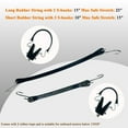 thumbnail image 5 of Adjustable Transom Saver 20"-33" Heavy-Duty Composite Head & Shock Absorbing Boat Motor Support for Outboard Engines, Rollers & Trailer Mounts, 5 of 8