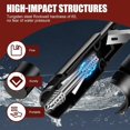 thumbnail image 2 of Car Glass Breaker - Seatbelt Cutter - Emergency Glass Breaker - With Test Glass - Red, Black - 4 Pieces, 2 of 4