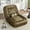 Green, variant on Upholstered Human Dog Bed for Adult & Pets,with 5 Adjustable Position &Massage Pillow, Bean Bag floor sofa with 2 Soft Pillows, Green