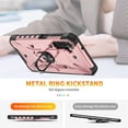 thumbnail image 4 of Case for Samsung Galaxy A15 4G / 5G Military Grade Shockproof Magnetic Attachment with Stand Case Cover,Rose gold,For Galaxy A15 4G / 5G, 4 of 6