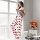 thumbnail image 5 of Balery Bloody Hand Pantalones de pijama para mujer, pijamas ultraligeros, pantalones de estar por casa-3X-Large, 5 of 6