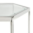 thumbnail image 3 of Home Gear Hexagon Silver End Table, 3 of 3