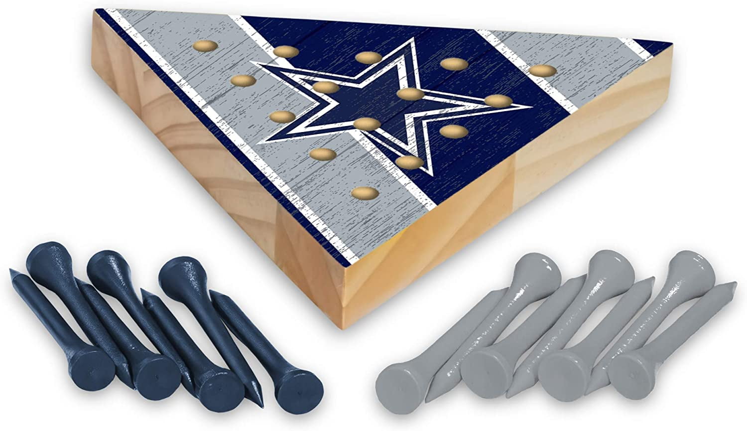COWBOYS PEG PYRAMID GAME