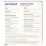 NETGEAR AC600 Dual Band WiFi USB Adapter, up to 433Mbps (A6100-10000s ...