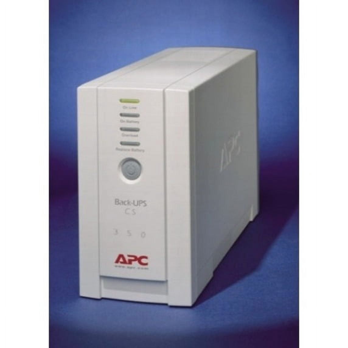 APC BK350EI 230V 350VA 210W Stepped Sine Wave UPS - Beige