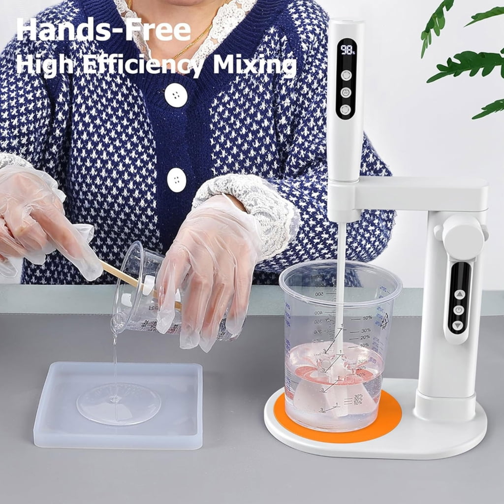 High Efficiency Epoxy Mixer for Resin Art and Mold Creation Jewelry Making Tool