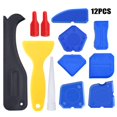 thumbnail image 1 of Silicone Sealant Finishing Tools Silicone Smoothing Caulking Profile Line Joint12pcs, 1 of 2