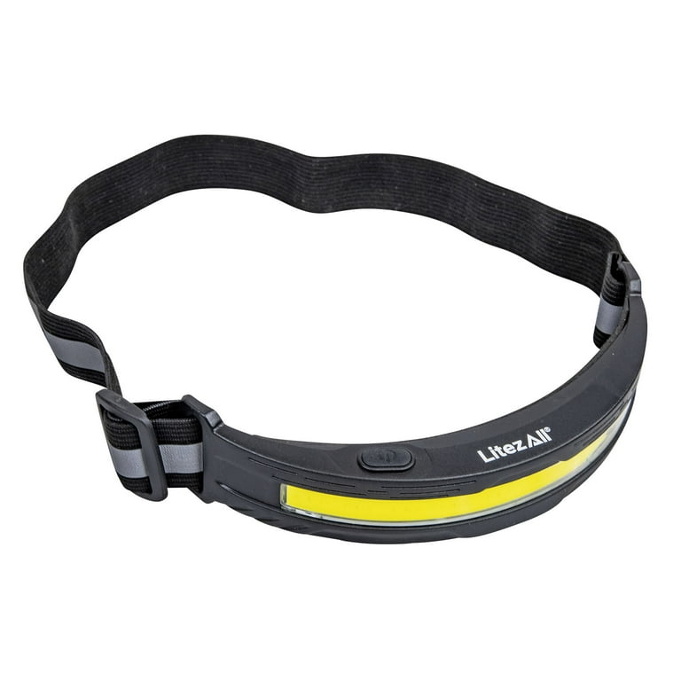 LitezAll Briteband 350 Lumen's COB LED Headlamp - Lightweight