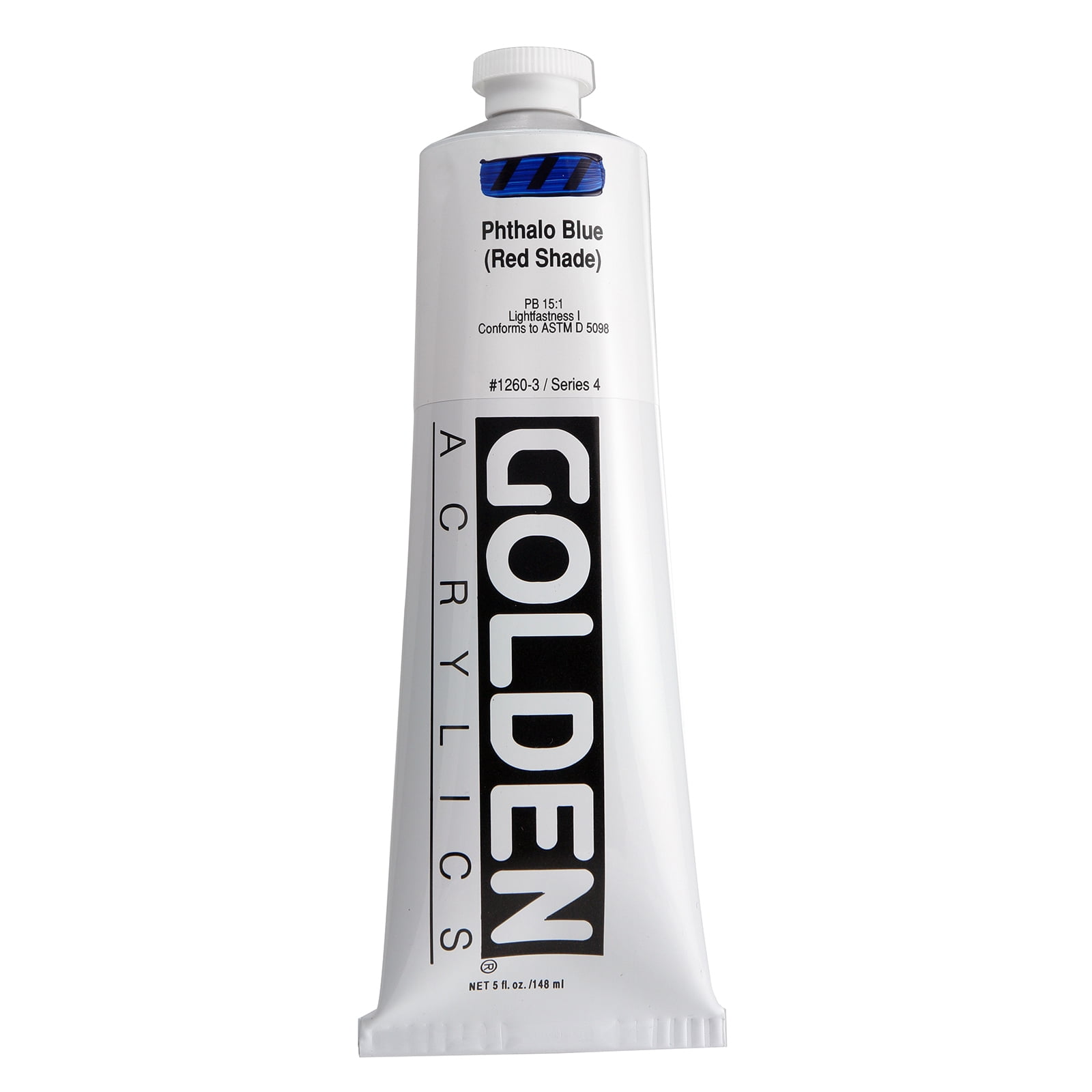 Golden - Heavy Body Acrylic - 5 oz. Tube - Pthalo Blue/Red Shade