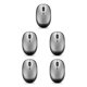 thumbnail image 3 of Tholdsy Ratón inalámbrico de plástico para computadora con receptor USB 1600DPI Ratón óptico ergonómico con para computadora portátil de No.01 5piezas, 3 of 6