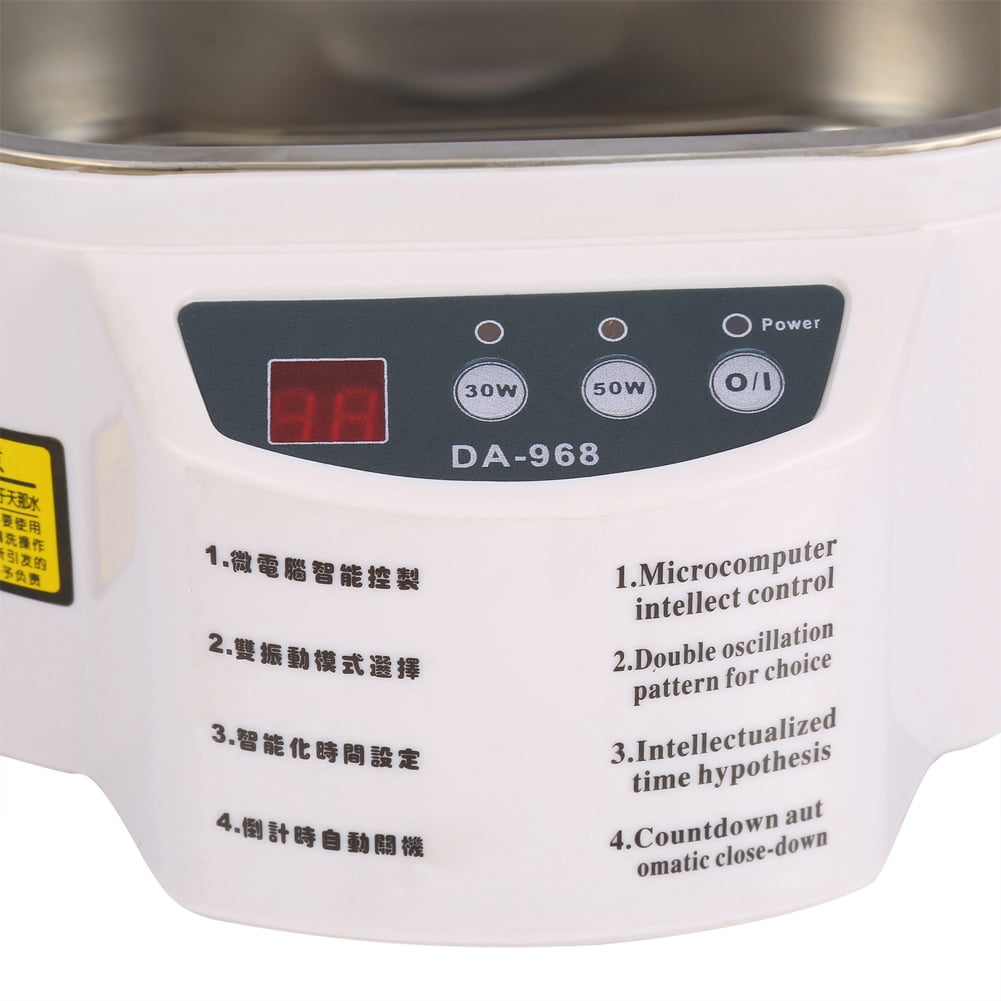 Buy Tebru New Digital Ultrasonic Cleaner Bath Jewellery Watch Ultra