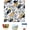 cat claws, variant on Cold Insulation Wrapping Cloth, Foldable Self-Adhesive Aluminum Foil Thermal Cover for Picnic, Camping and Office