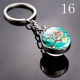 thumbnail image 1 of CNKOO Luminous Keychain Portable Tree Keyring Glass Balls Key Chain Pendant Gifts for Friends and Family, 1 of 4