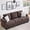 Brown, variant on Modern 89 in 3-Seater Sofa for Living Room, Comfy Couches with Deep Seat, Chenille Couch with Cup Holders and Side Storage Pockets for Apartment Lounge, Blue