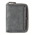 thumbnail image 1 of Titur de  de crédito plegable de cartera de s mujeres hombres de material cuero - Vertical BLESIY Billetera plegable unisex, 1 of 6