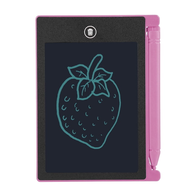 Daboolka Panel LCD de 4,4 pulgadas, tableta de escritura, tablero de dibujo para niños, niños y adultos (rosa)