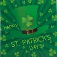 thumbnail image 4 of Northlight Leprechaun Hat "Happy St. Patrick's Day" Shamrocks Outdoor Garden Flag 18" x 12.5" - 18" x 12.5", 4 of 5