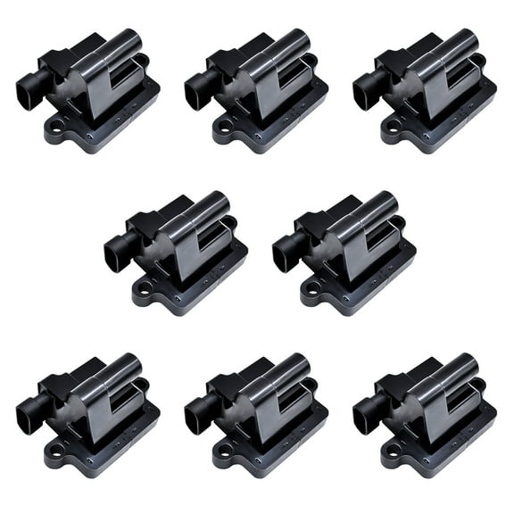 Set of 8Pcs Square Ignition Coils for UF271 Cadillac Escalade Chevy Silverado 99-09 5.3L D581