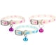 thumbnail image 1 of 3 correas ajustables para el cuello de gato, collar decorativo para cachorros, adorno de campana para perro, 1 of 3
