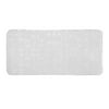 Splash Home Soft Bathtub Mats Non-Slip Mildew Resistant Extra Long Machine-Washable With 58 Strong Suction Cups, 17" x 36" Inch