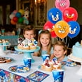 thumbnail image 2 of Sonic Birthday Decorations, 98Pcs Sonic Party Decorations & Sonic Party Tableware Set - Sonic Decorations Banners Balloons Backdrop Napkins Tablecloth and Other Sonic Birthday Party Supplies for Kids, 2 of 7